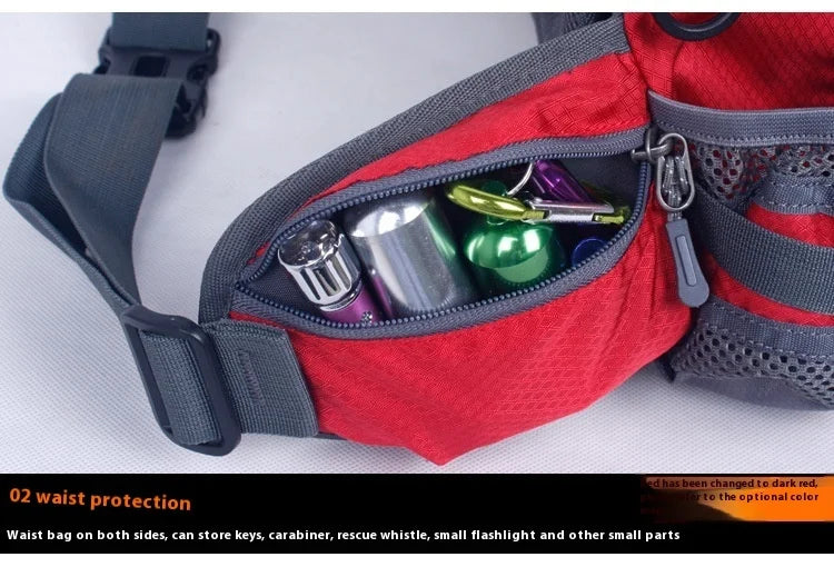Outdoor Waist Pack | 5L Polyester Design | Hiking & Cycling