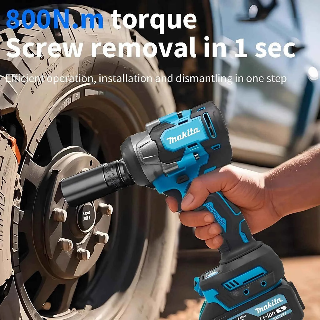 Makita 18V 800Nm Brushless Impact Wrench | High Torque | EU