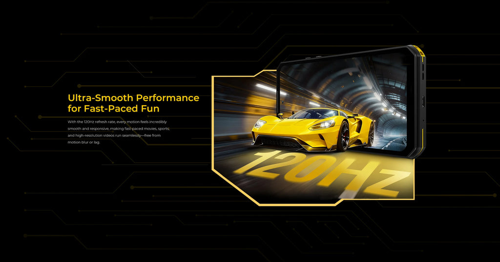 OUKITEL WP60 | Rugged Smartphone 5G 10000mAh 108MP 120Hz | Android 15 NFC