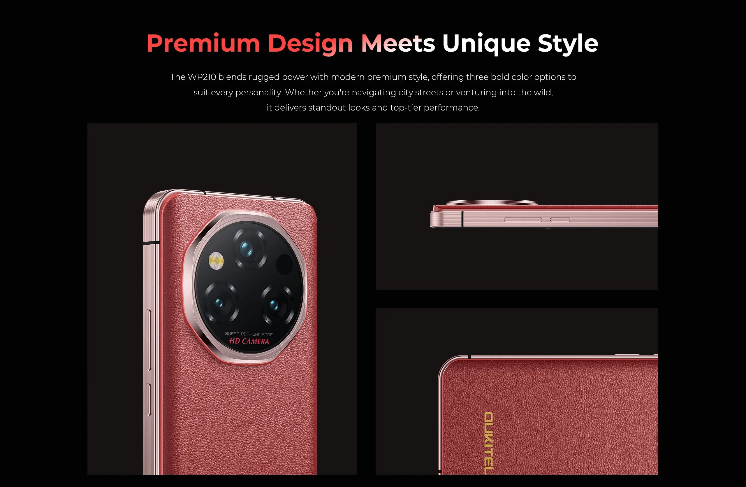 OUKITEL WP210 | Rugged Smartphone 5G 8800mAh 108MP 120Hz | Android 15 NFC 45W