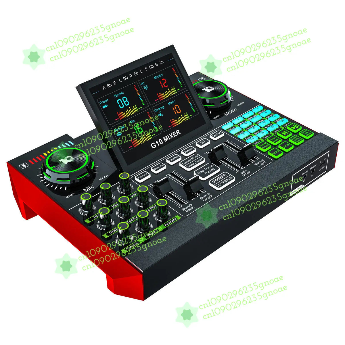 Tarjeta de Sonido G10 para Streaming | Kit Completo con Micrófono para Transmisiones en Vivo