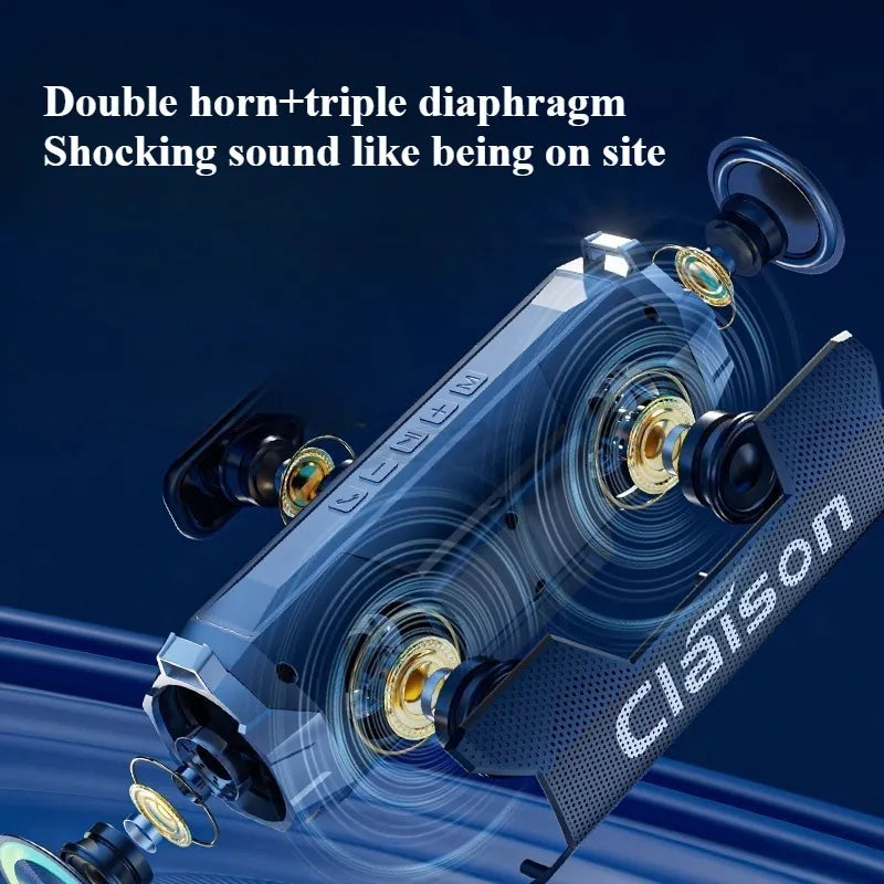 Waterproof Bluetooth Speaker | Portable Dual Speaker | Altavoz