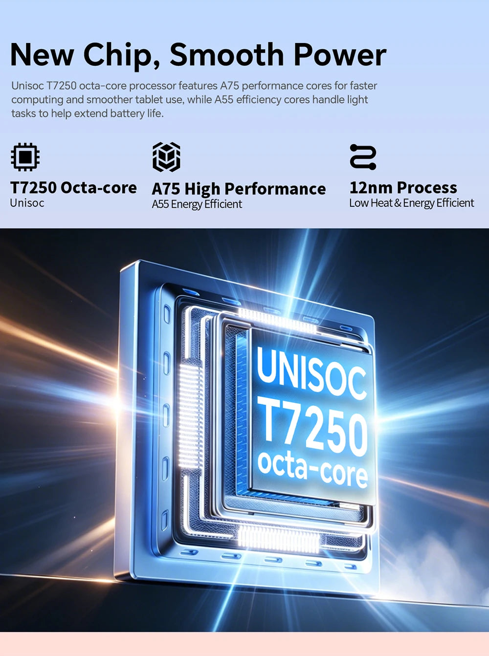 Tablet Teclast P50T 11" | Android 16 | 16GB RAM + 128GB | Octa-Core | 90Hz | 8000mAh | GPS | WiFi 5 | Netflix