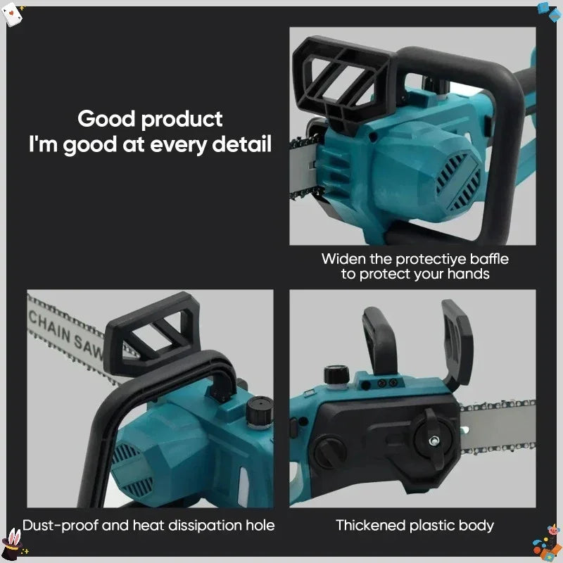 Makita 600W | 12in Brushless Cordless Chainsaw | No Battery