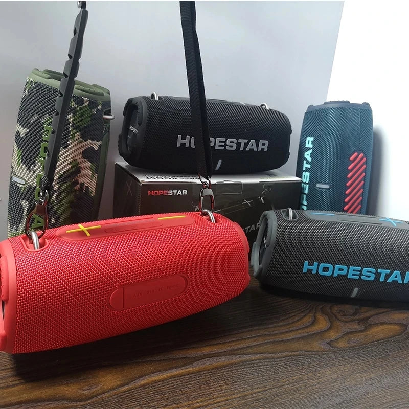 HOPESTAR H50 | Bocina Bluetooth Portátil 40W | Impermeable TWS Radio FM