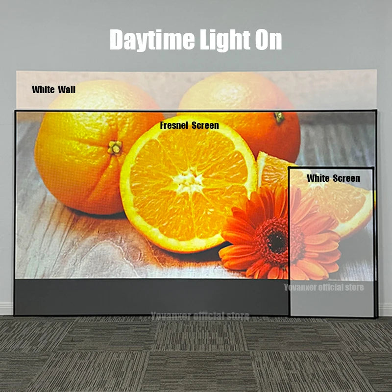 Yovanxer Fresnel 5.0 Pro ALR Screen | Fixed Frame 16:9 | Standard & Long Throw
