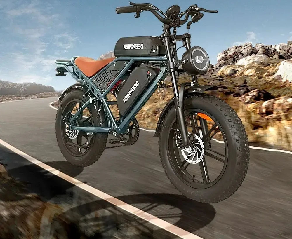 E-Bike 1500W | Fat Tire 20" | 48V 20/35/60Ah | Doble Batería | Off-Road Montaña | Sin Aranceles | Adultos | Modelo QS7