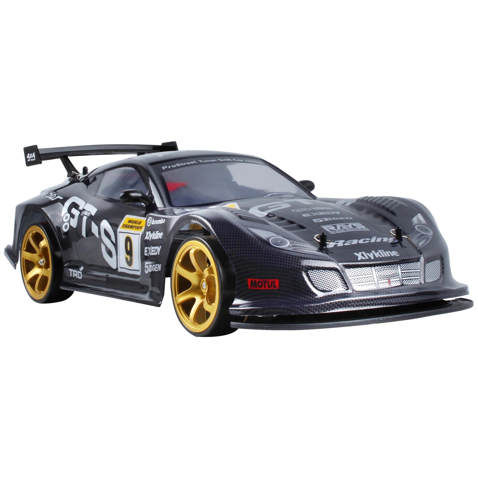 RC Drift Racing Car 1:10 — 70km/h High Speed 4WD | GTR, BMW, Koenigsegg & More