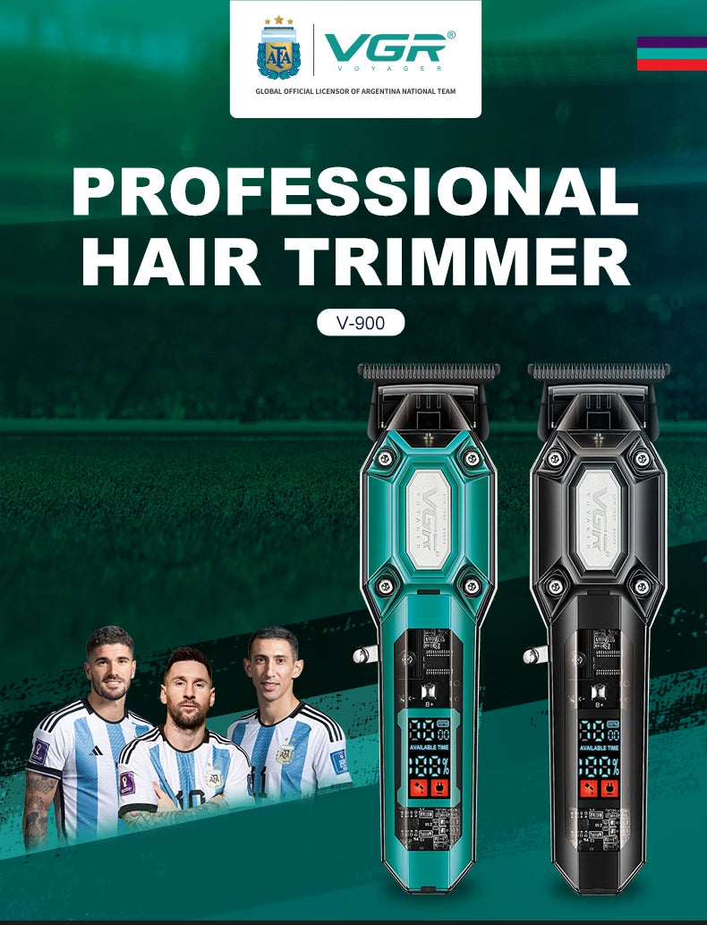 VGR V-600 / V-900 Hair Clipper & Trimmer | Grooming Set / Set de recortadoras VGR