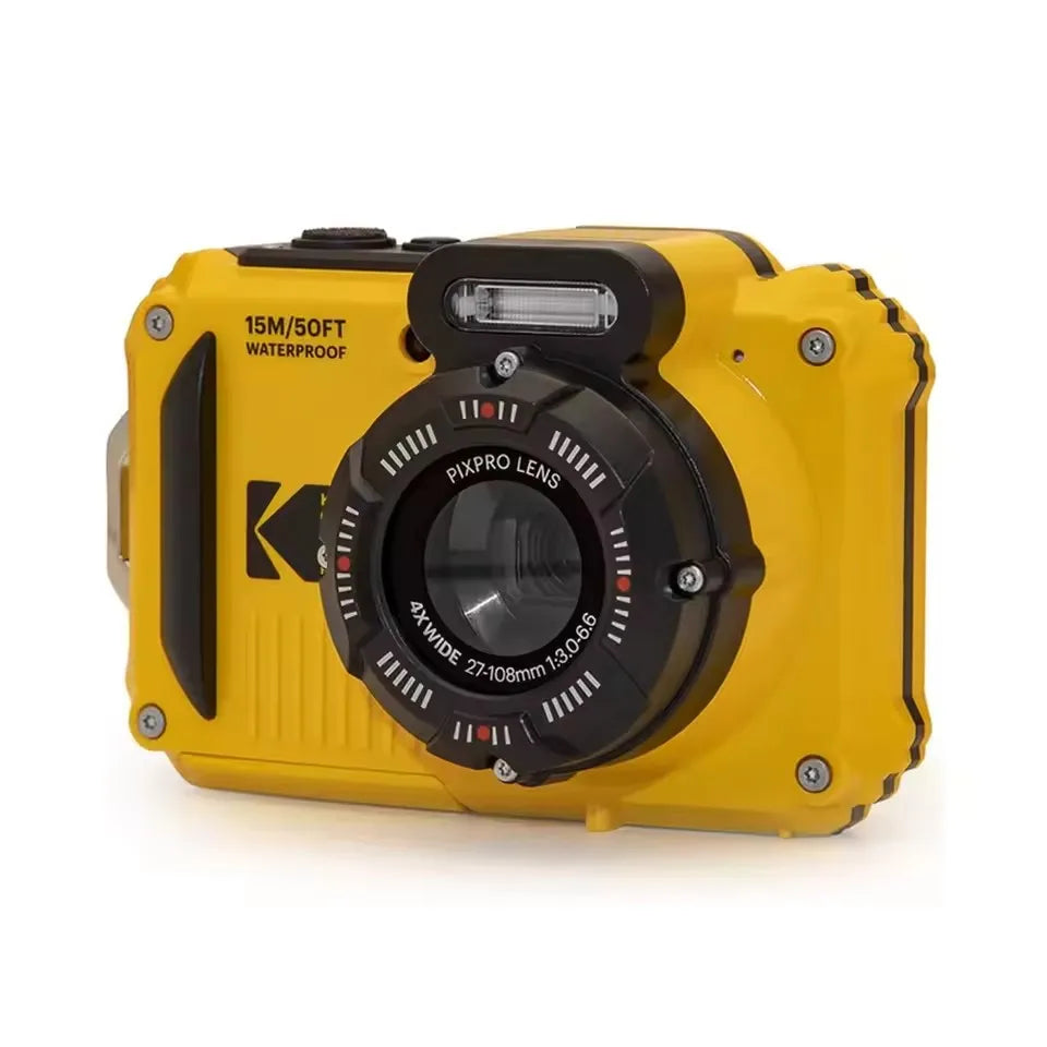 KODAK PIXPRO WPZ2 | Cámara Digital Resistente 16MP 4X Zoom 1080p Wi-Fi | Waterproof Shockproof