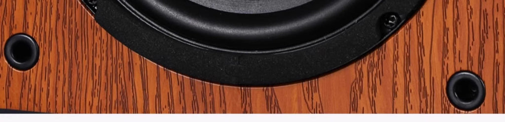 LONVIN D2/D3 | Bocinas Pasivas HIFI 6.5" | 2 Vías, Silk Dome Tweeter, Madera MDF
