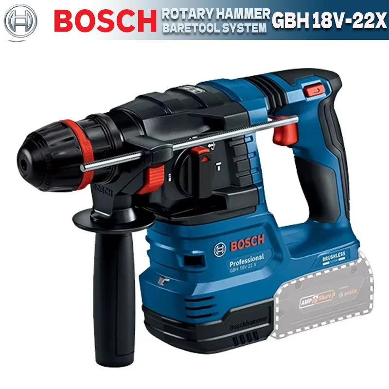 Bosch GBH 18V-22X | Brushless SDS-PLUS Rotary Hammer | Bare Tool