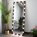 Full-Length LED Mirror | Aluminum Alloy Frame | Espejo LED de Cuerpo Completo | Marco de Aluminio