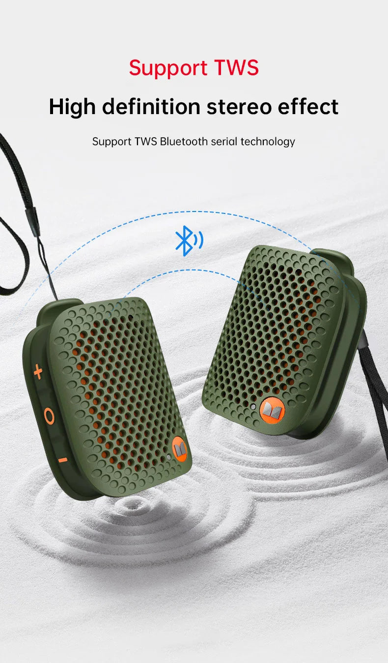 Monster M3 Clip-On Bluetooth Speaker | Portable Audio / Altavoz Bluetooth portátil Monster M3