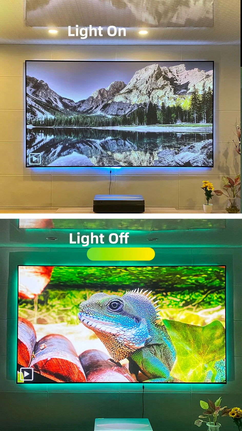 Yinzam Fresnel ALR Screen | 80–120 Inch 16:9 | UST or Long Throw
