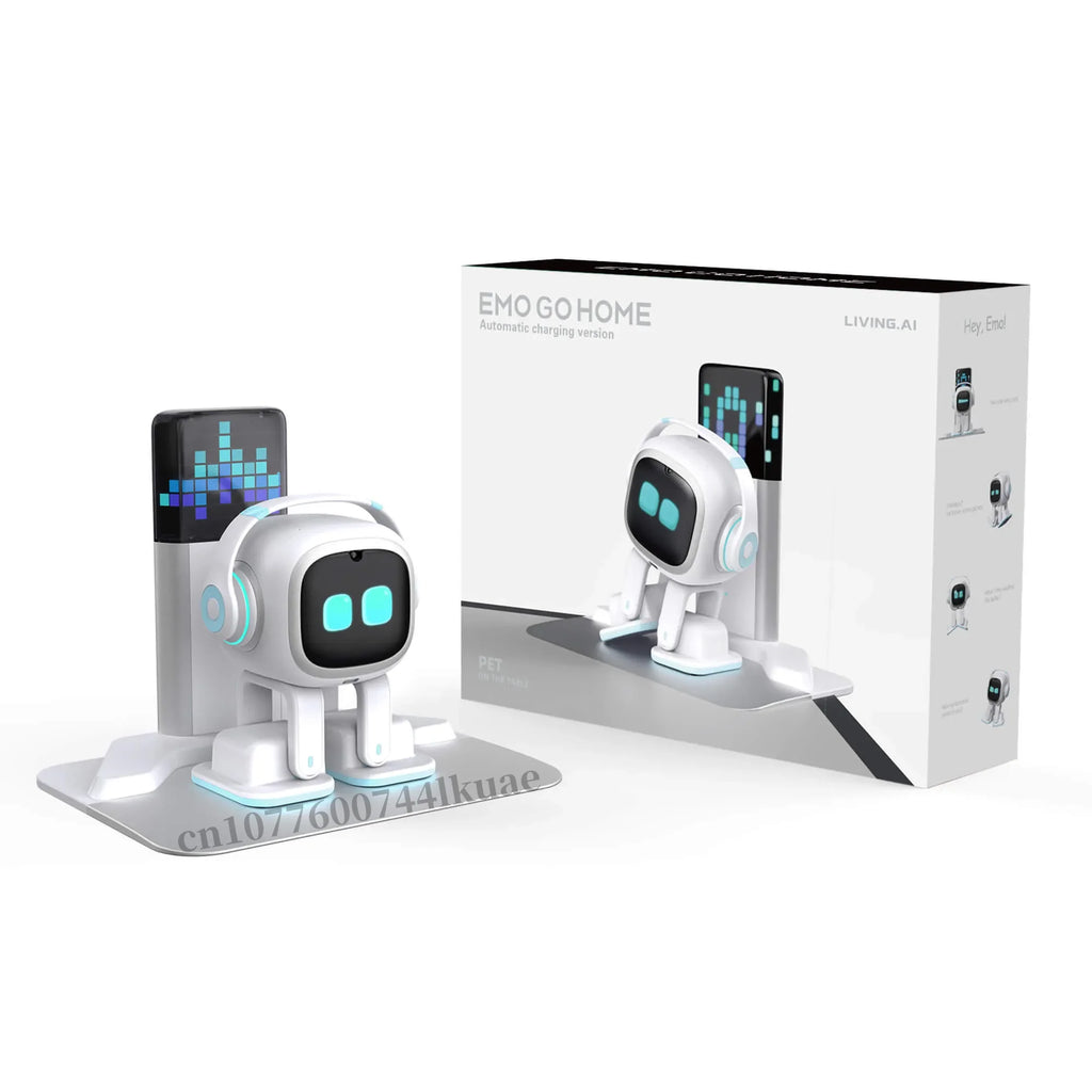 EMO Robot — AI Emotional Companion with Voice, Touch & Self-Learning | Premium Desktop Robot