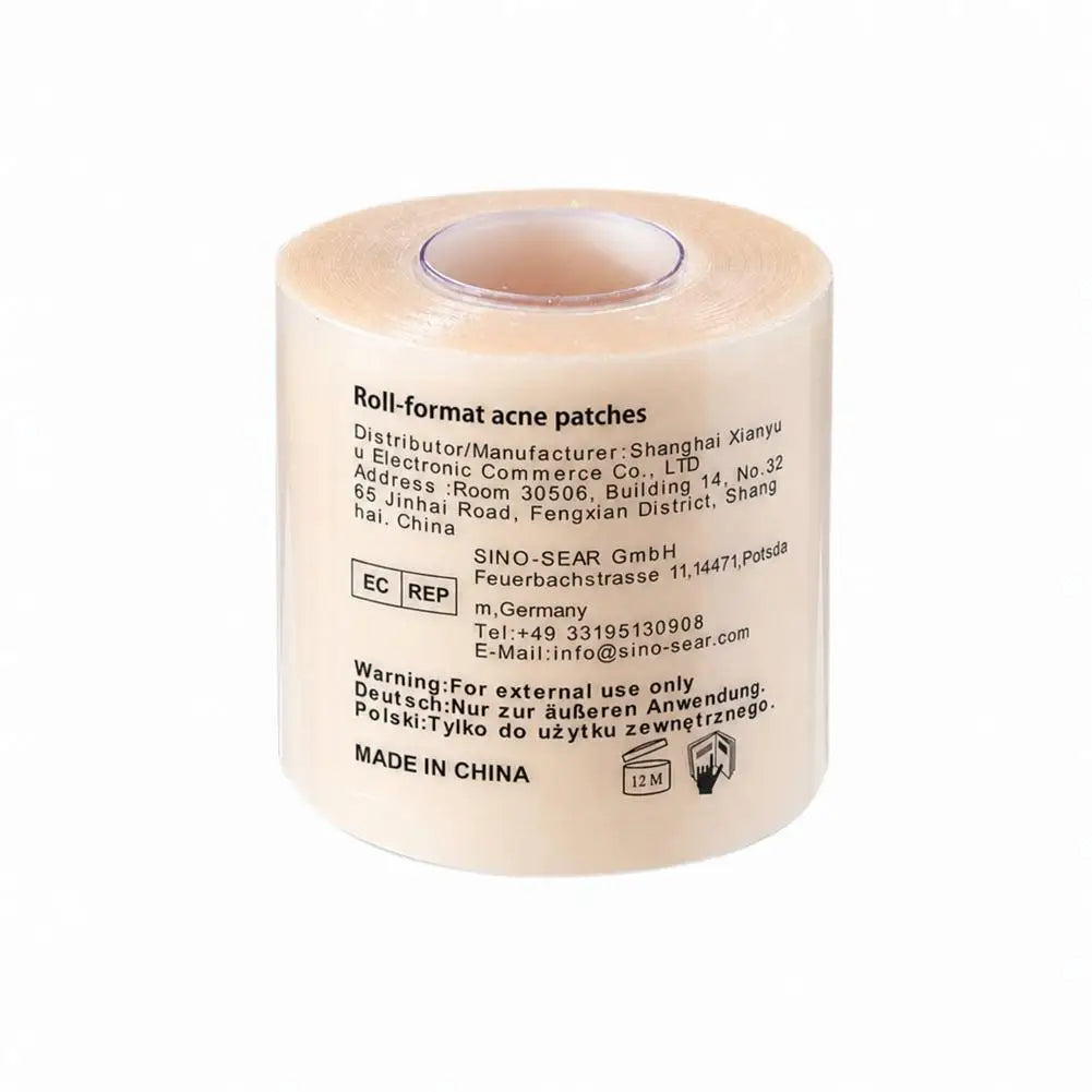 Hydrocolloid Acne Patch Roll | Cut-to-Size Blemish Cover | Rollo para Imperfecciones