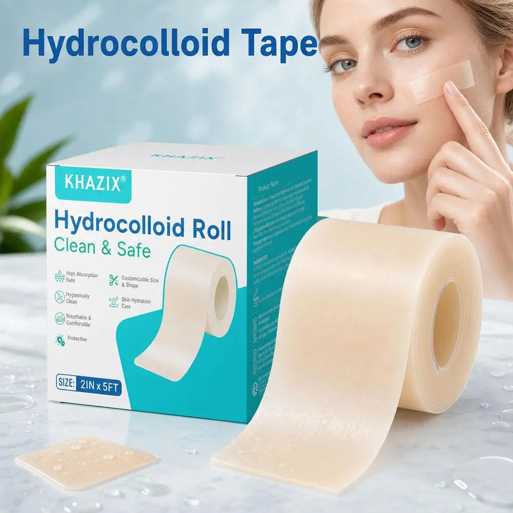 Hydrocolloid Acne Patch Roll | Cut-to-Size Blemish Cover | Rollo para Imperfecciones