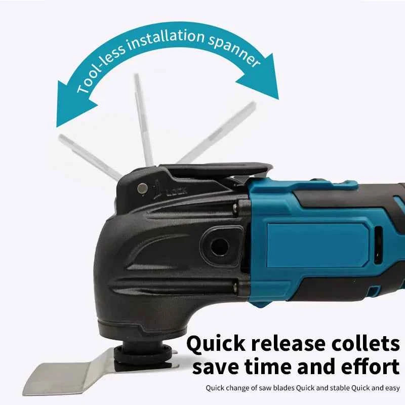 Makita 18V | Quick-Release Oscillating Multi-Tool | Cordless Renovator