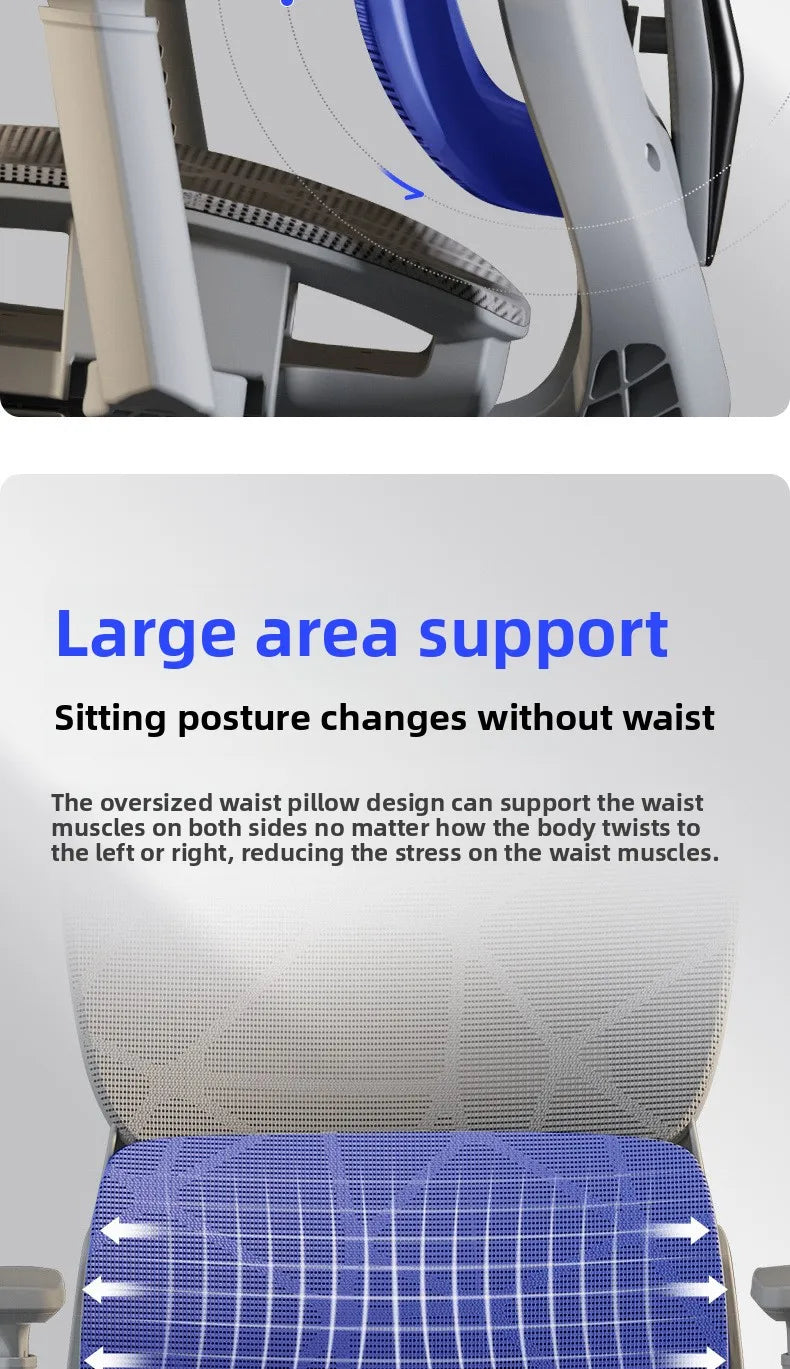 Ergonomic Office Chair | High Back & Armrests | Study
