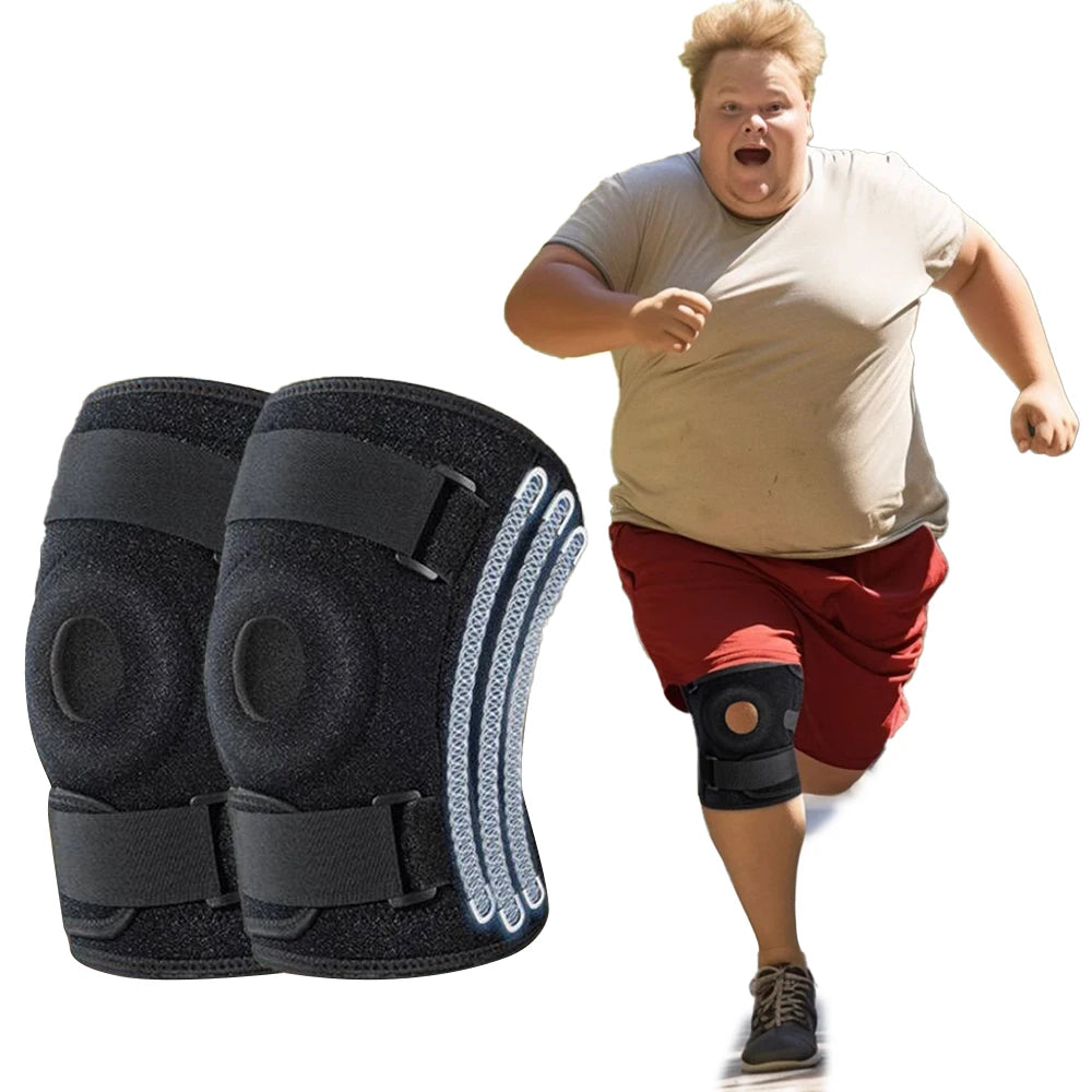 Plus Size Knee Brace | Neoprene Compression & Patella Support | Arthritis & Meniscus Relief | XL-8XL