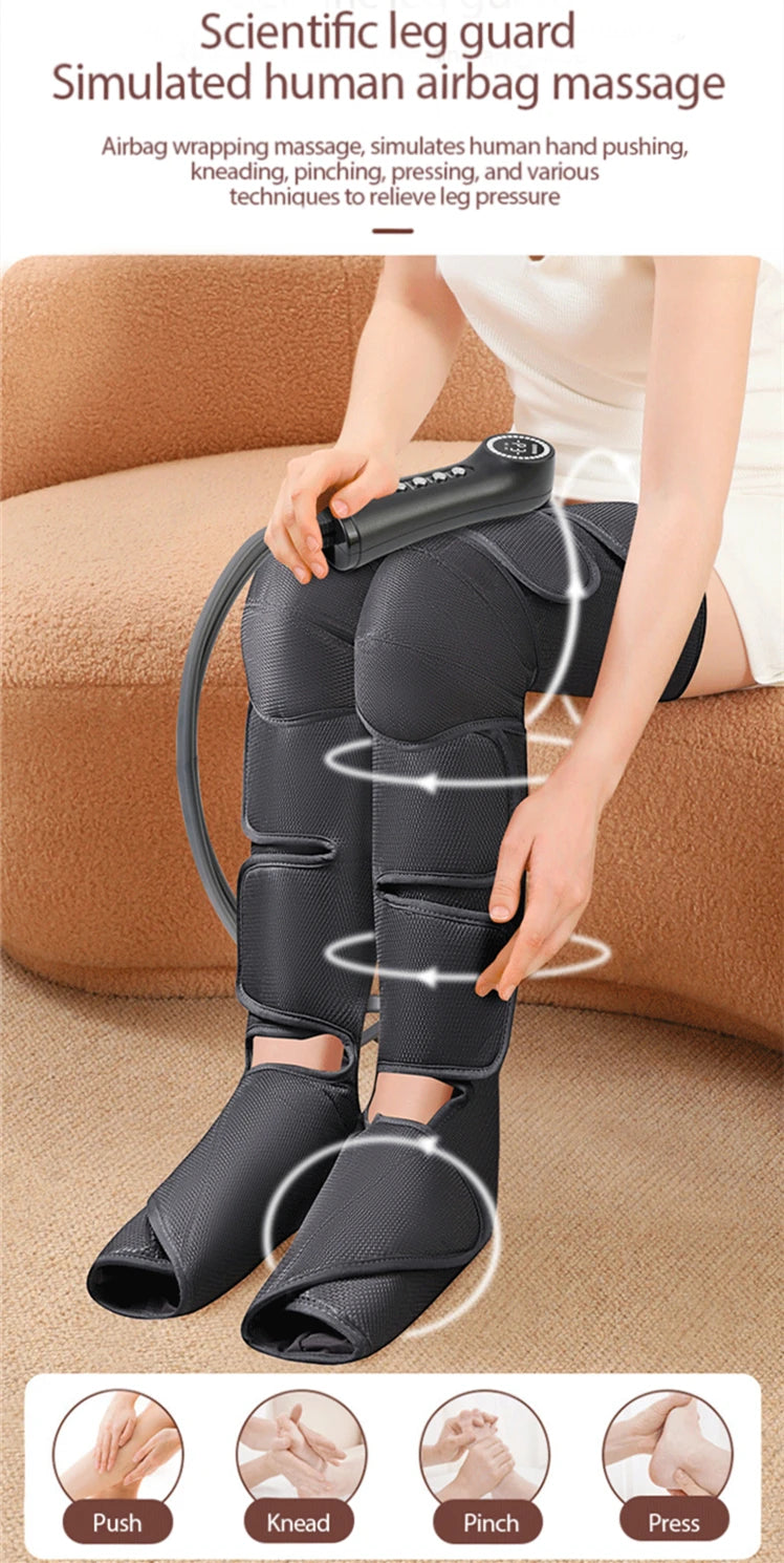 HANRIVER Air Compression Leg Massager | JB-705-3 | Masajeador de Piernas