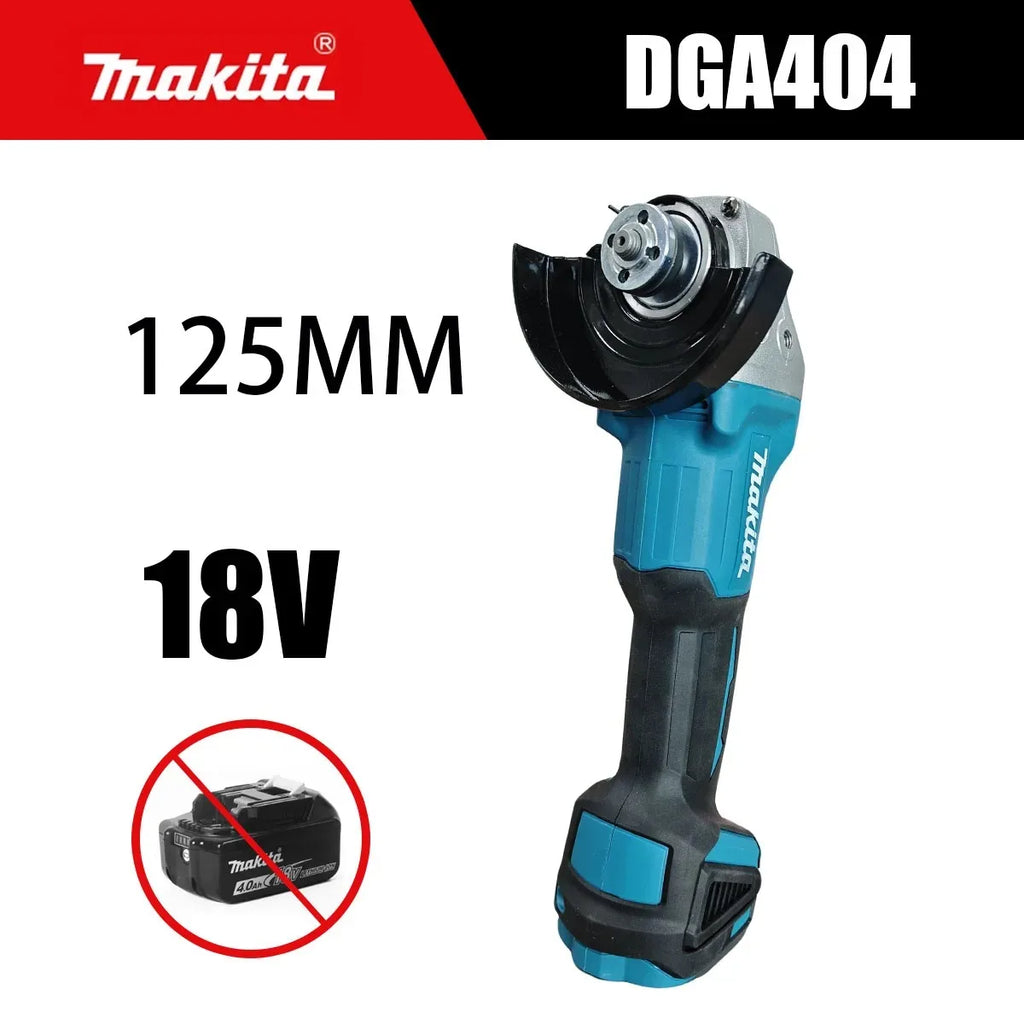 Makita DGA404 | 18V Brushless 125mm Angle Grinder | USB-C