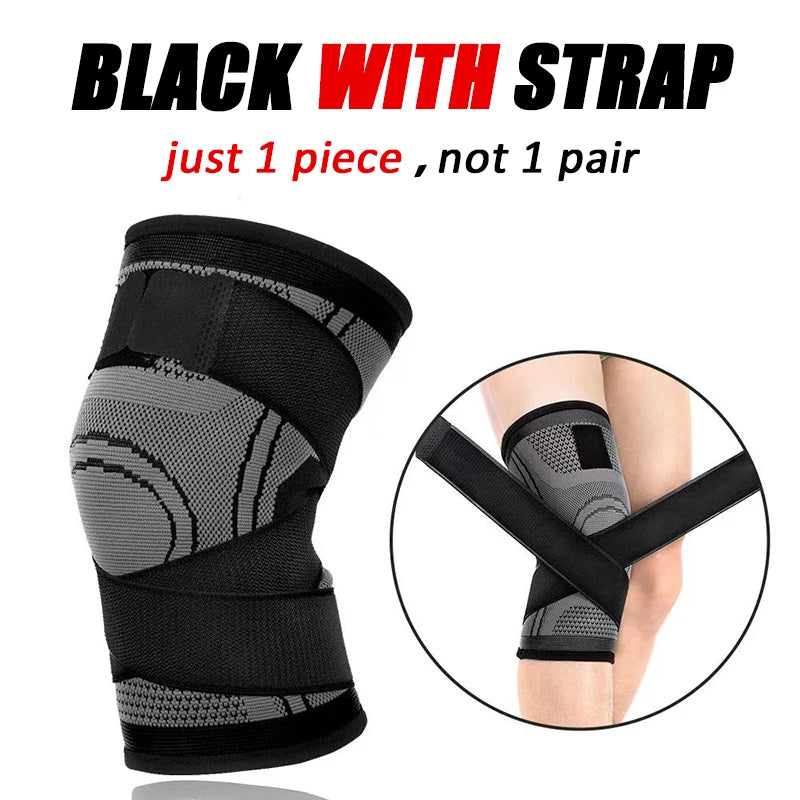 LINGPENG Knee Support Sleeve | Knit Sports Design | 1 Piece