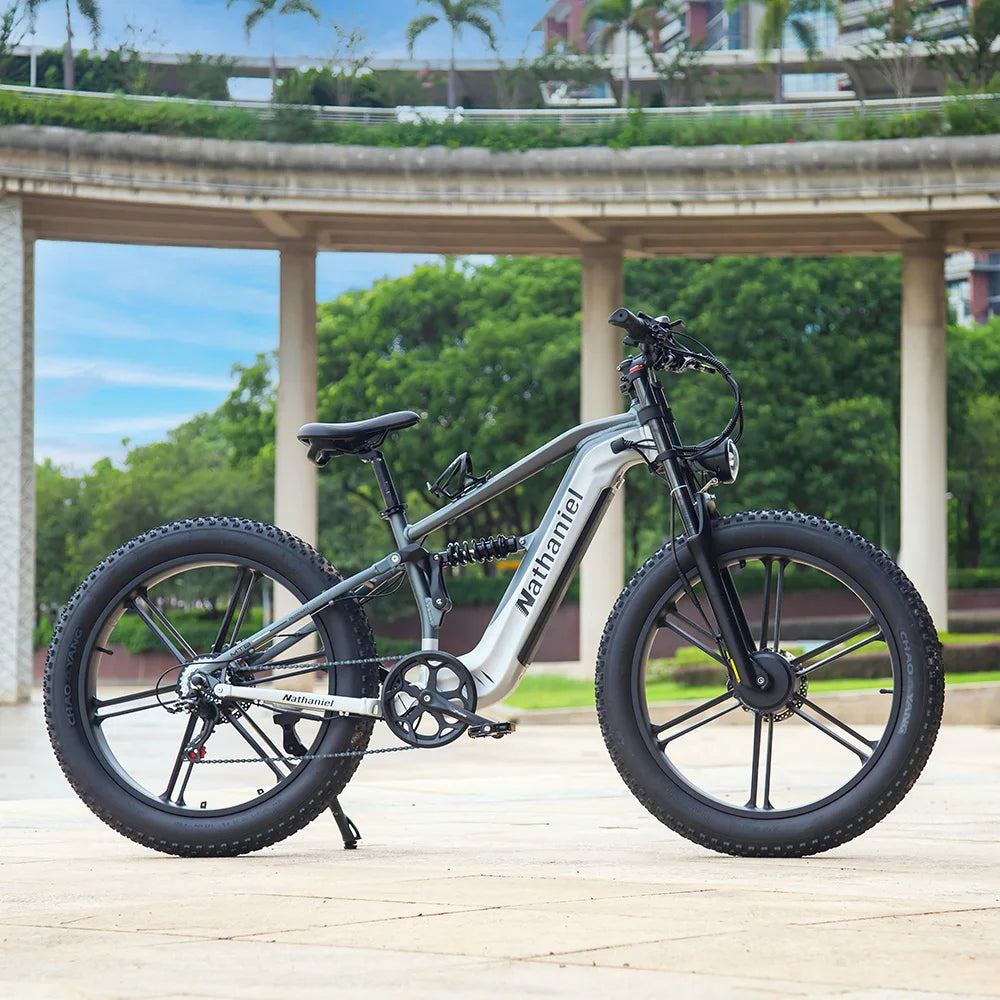 Nathaniel SYR09 Bicicleta Eléctrica 2000W | Doble Motor | Fat Tire 26x4.0 | 48V 20/40Ah | 55km/h | Todo Terreno | E-Bike