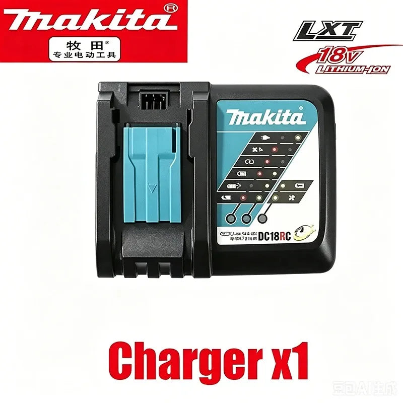 Makita-Compatible 18V Batteries & Charger | 3Ah/6Ah | DDF487