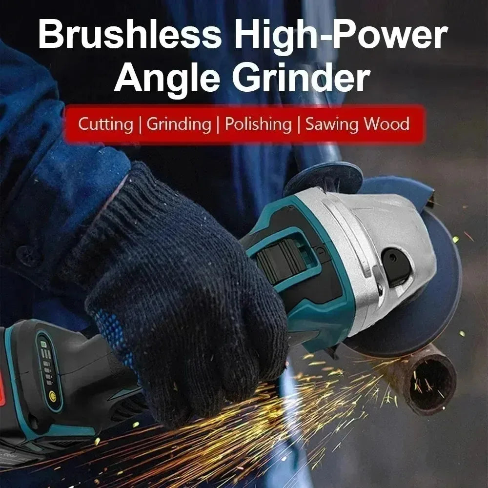 Makita DGA404 | 18V Brushless 125mm Angle Grinder | USB-C