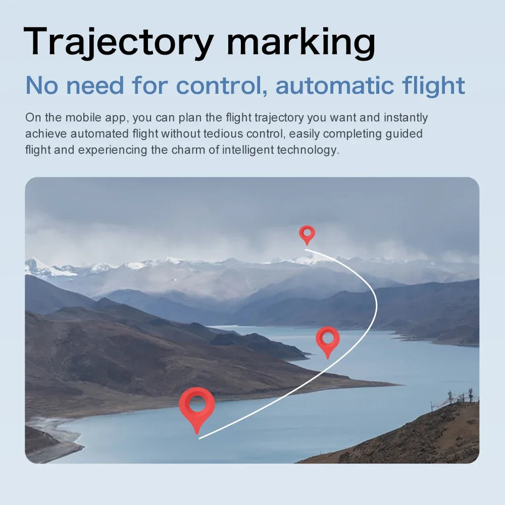 Dron Lenovo GT8 Cámara Dual 8K HD – Motor Brushless, WiFi FPV 5G, Pantalla 4.3", Plegable, Cuadricóptero