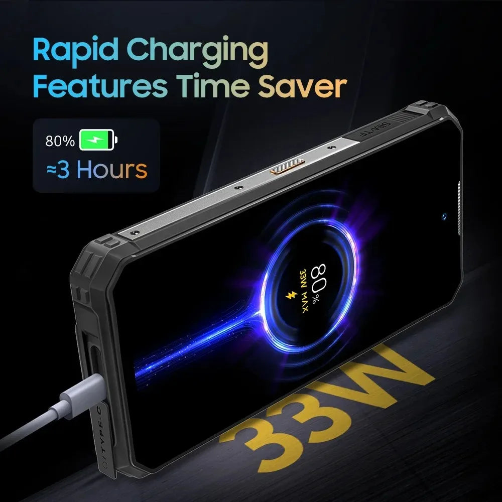 OUKITEL WP19 Pro | Rugged Phone 4G 22000mAh 64MP 120Hz | Helio G99 NFC Android 13