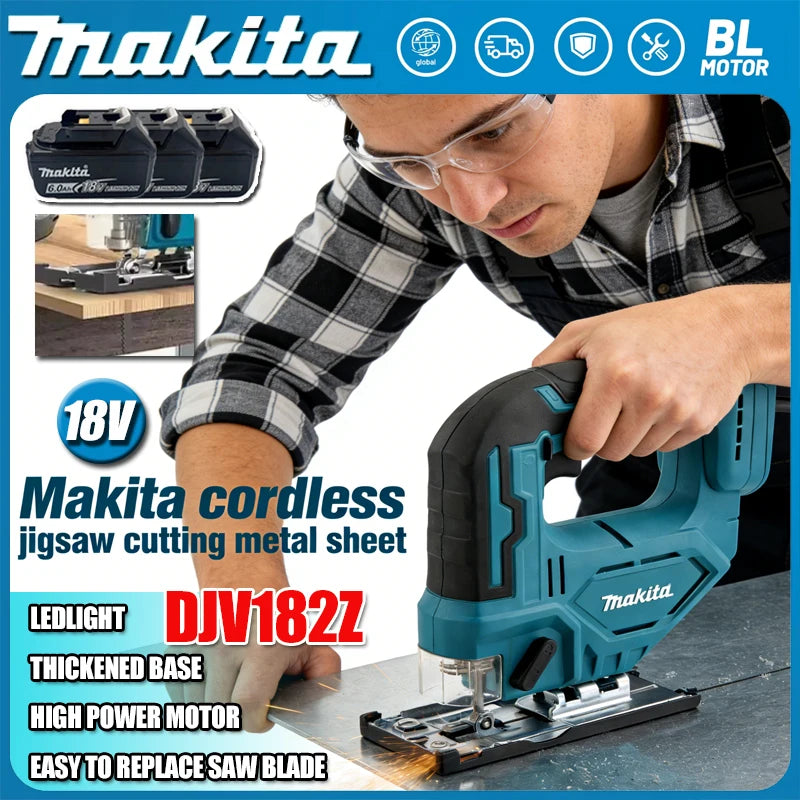 Makita DJV182 | 340W Brushless Cordless Jigsaw | No Battery