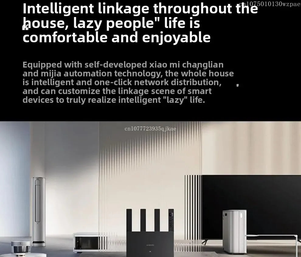 Xiaomi Router BE3600 WiFi 7 – 3570Mbps Dual-Band Gaming Router | Mesh Network | Smart Home