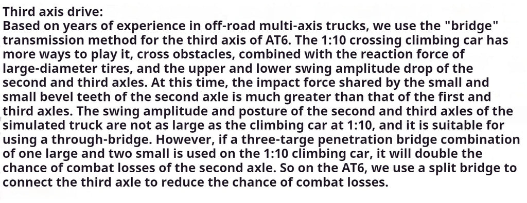 CROSSRC AT6 1:10 6WD RC Climbing Car — Off-Road Electric Model | Differential Lock, High/Low Speed RTR
