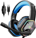 Audífonos Gaming EKSA E1000 | 7.1 Surround | USB | RGB | Micrófono Cancelación de Ruido | PC/PS4/PS5 | EKSA E1000 Gaming Headset 7.1 Surround USB RGB Noise Cancelling Mic