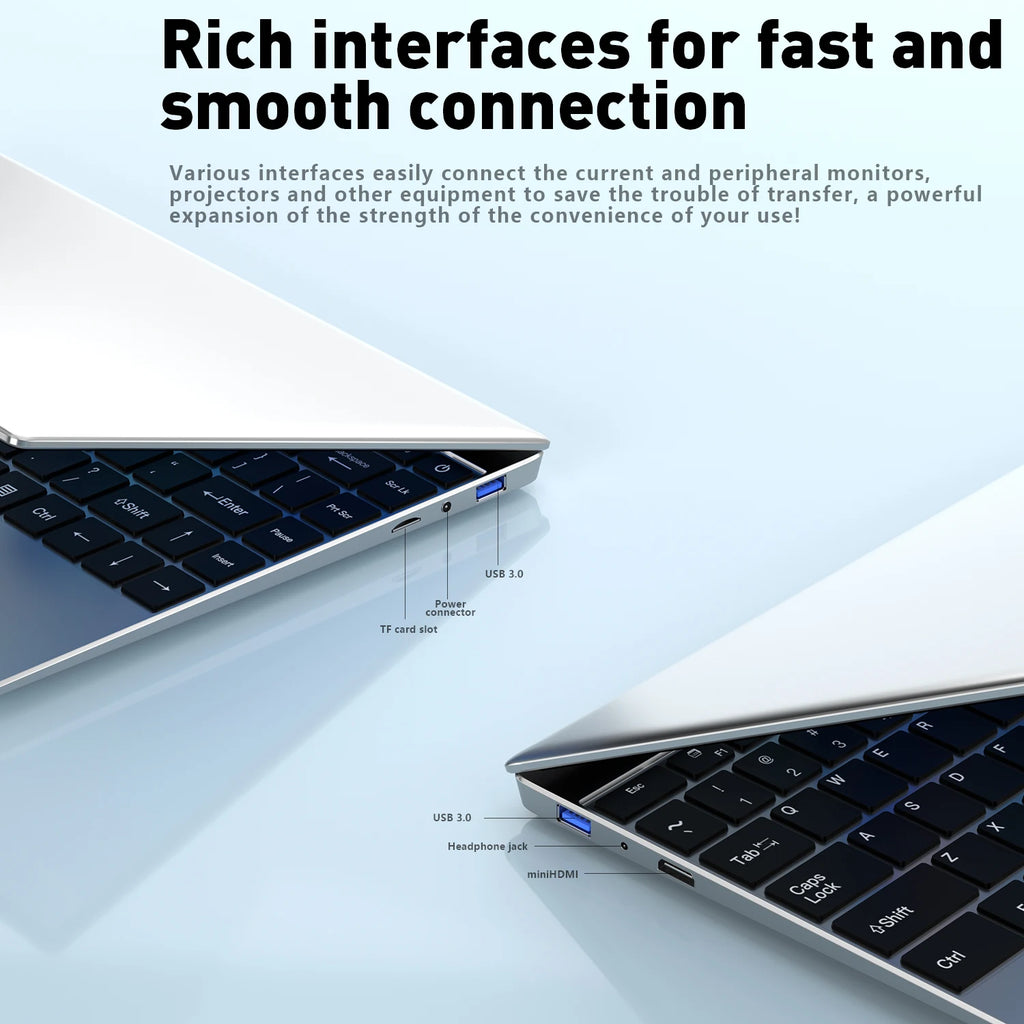 LenO Ultra Slim 14.1" Laptop | Intel Core i7-8650U | 16/32GB DDR4 | Windows 11