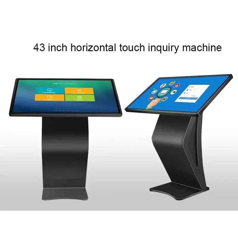 43-Inch Horizontal Touchscreen Kiosk | Full HD Digital Signage / Quiosco táctil horizontal de 43 pulgadas