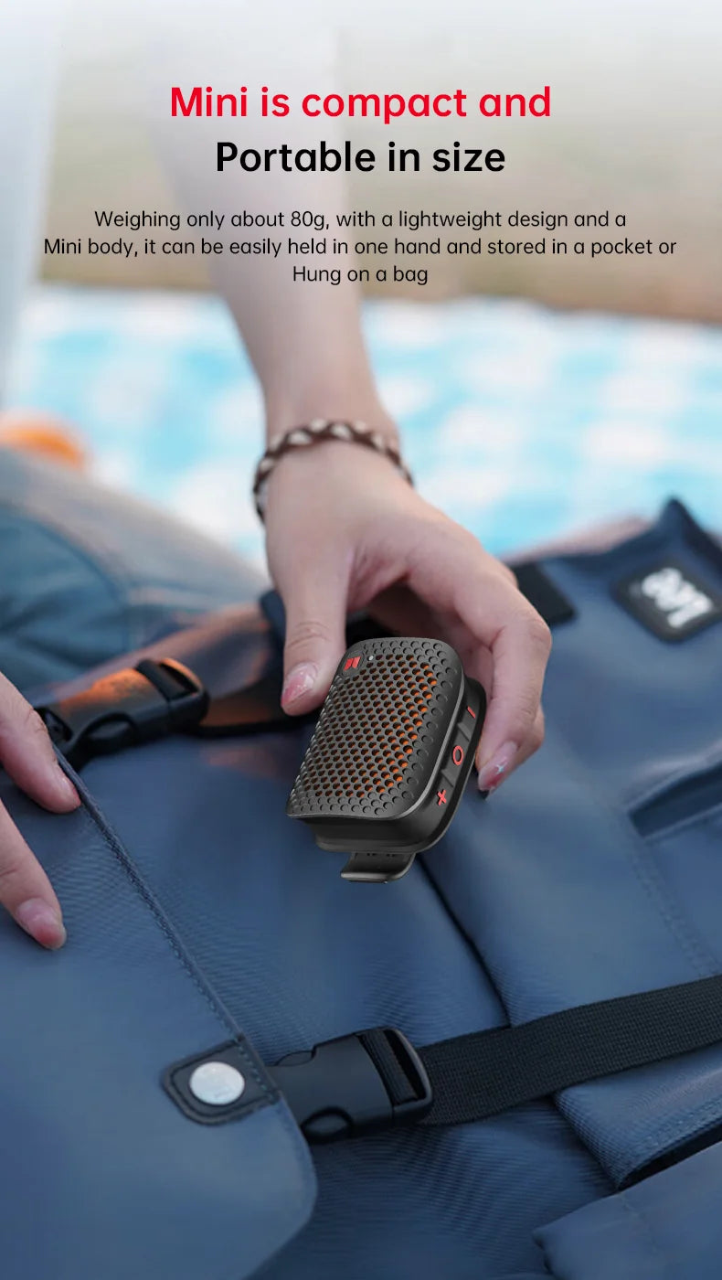 Monster M3 Clip-On Bluetooth Speaker | Portable Audio / Altavoz Bluetooth portátil Monster M3