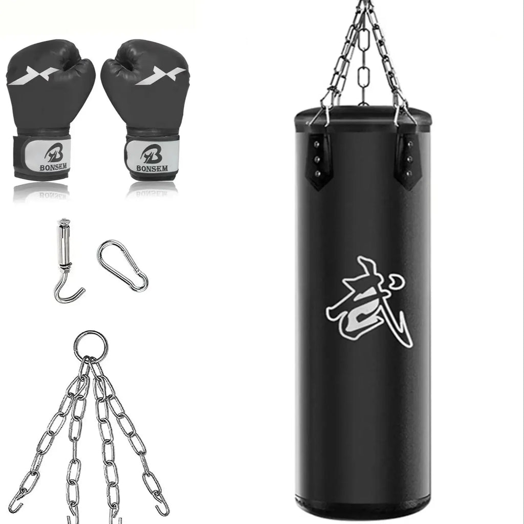 Heavy Duty Oxford Cloth Hollow Boxing Bag | Sandbag for Adults, Youth & Women | Home Training Set