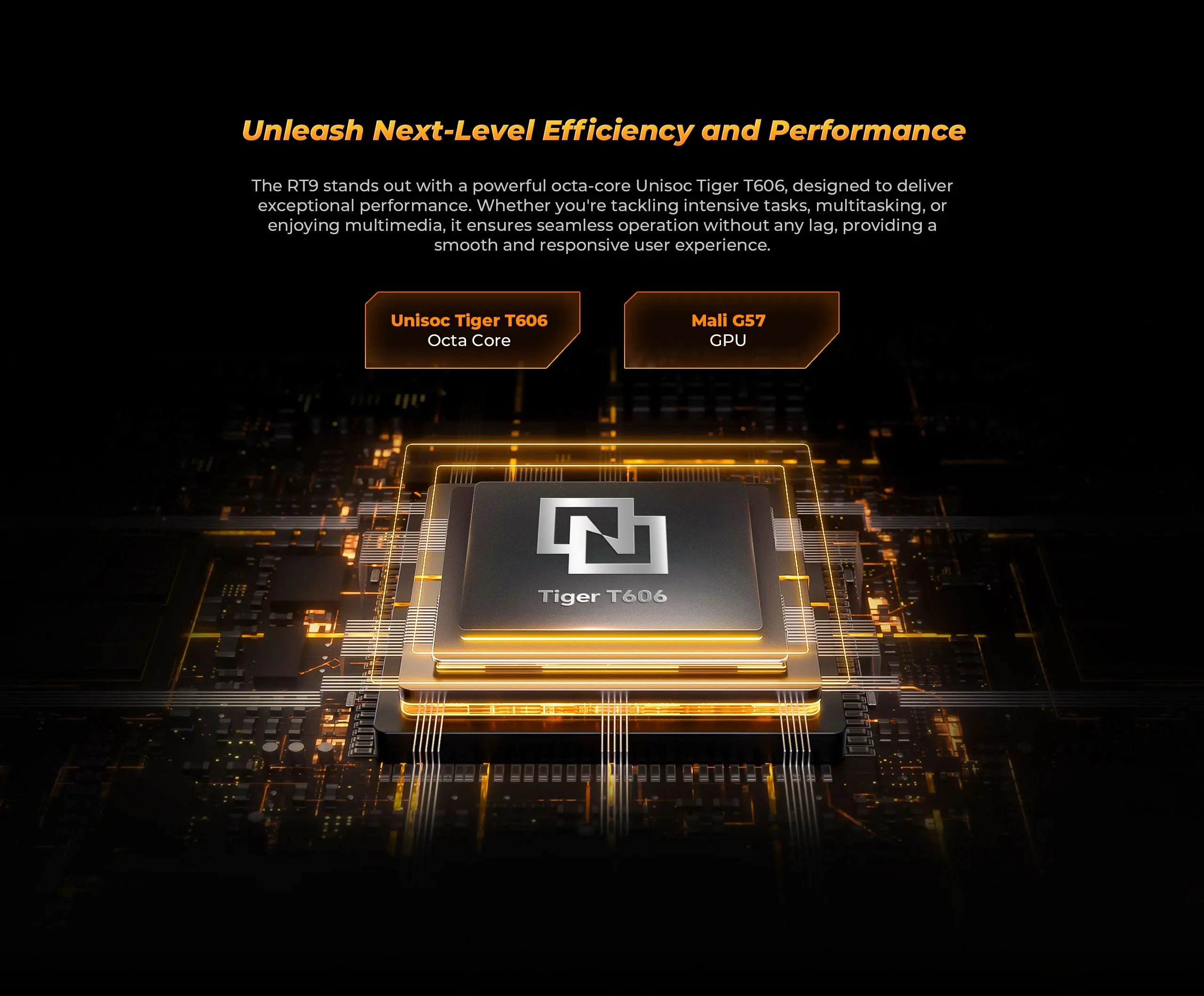 Tablet Robusta Oukitel RT9 10.1" | Android 14 | 24GB RAM + 256GB | 4G LTE | 11000mAh | Resistente al Agua | Huella Digital