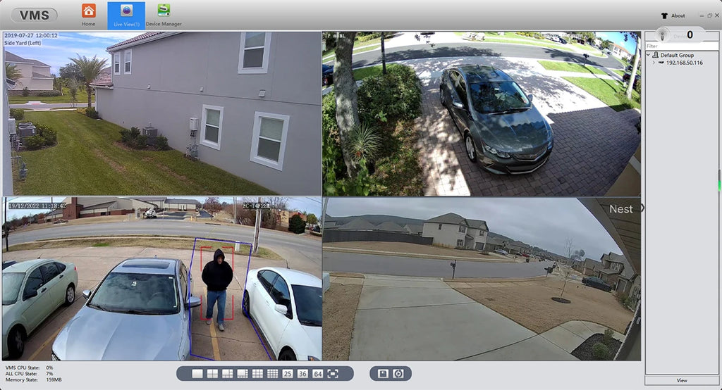 Mini WiFi NVR 8CH 3MP / 4CH 5MP H.265 – Wireless Network Video Recorder | Face Detection | ONVIF