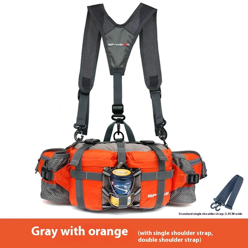 Outdoor Waist Pack | 5L Polyester Design | Hiking & Cycling