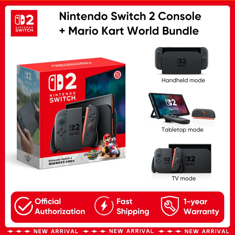 Nintendo Switch 2 Console | 7.9-inch LCD | Handheld Gaming | Consola Portátil