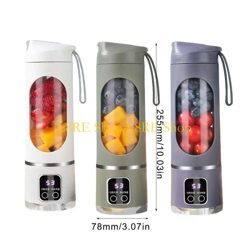 Portable Blender Cup | USB Rechargeable | Fruit Drinks On the Go