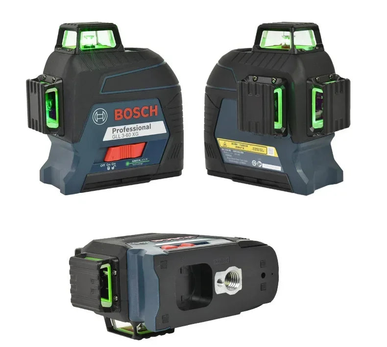 Bosch GLL3-60XG | Green 3D 12-Line Laser Level | Self-Leveling