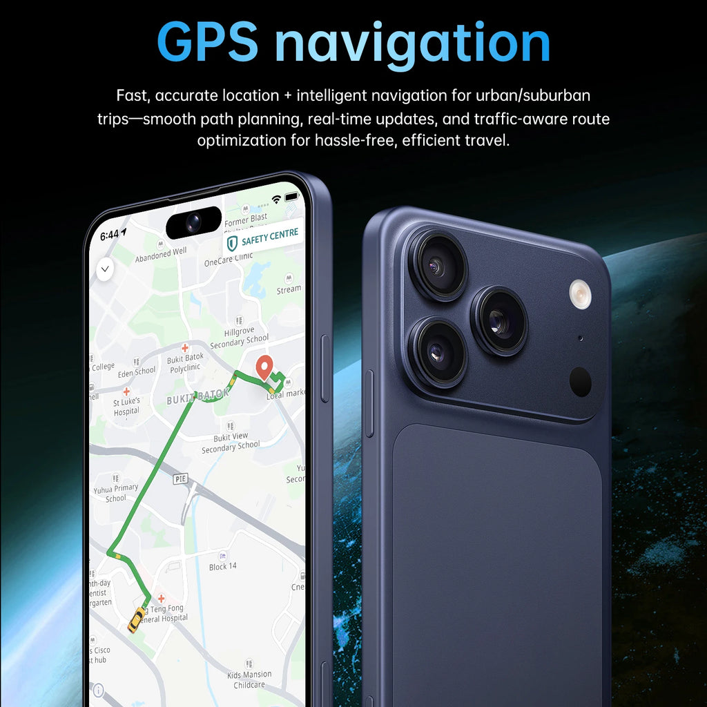 IVMI 17Pro Max | 4G | Android 10 | 6.7" Fullview | 3GB+16GB | 13MP | 3500mAh | Dual SIM | Play Store | Bluetooth | WiFi