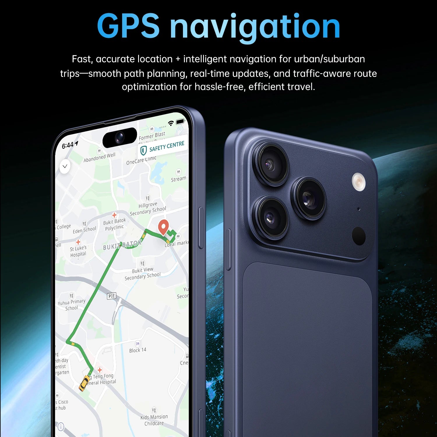 IVMI 17Pro Max | 4G | Android 10 | 6.7" Fullview | 3GB+16GB | 13MP | 3500mAh | Dual SIM | Play Store | Bluetooth | WiFi