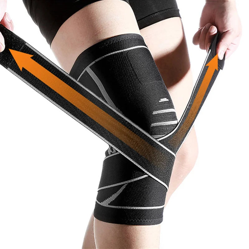 LINGPENG Knee Support Sleeve | Knit Sports Design | 1 Piece